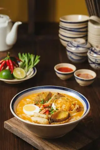 Hình ảnh Bánh canh ghẹ bào ngư