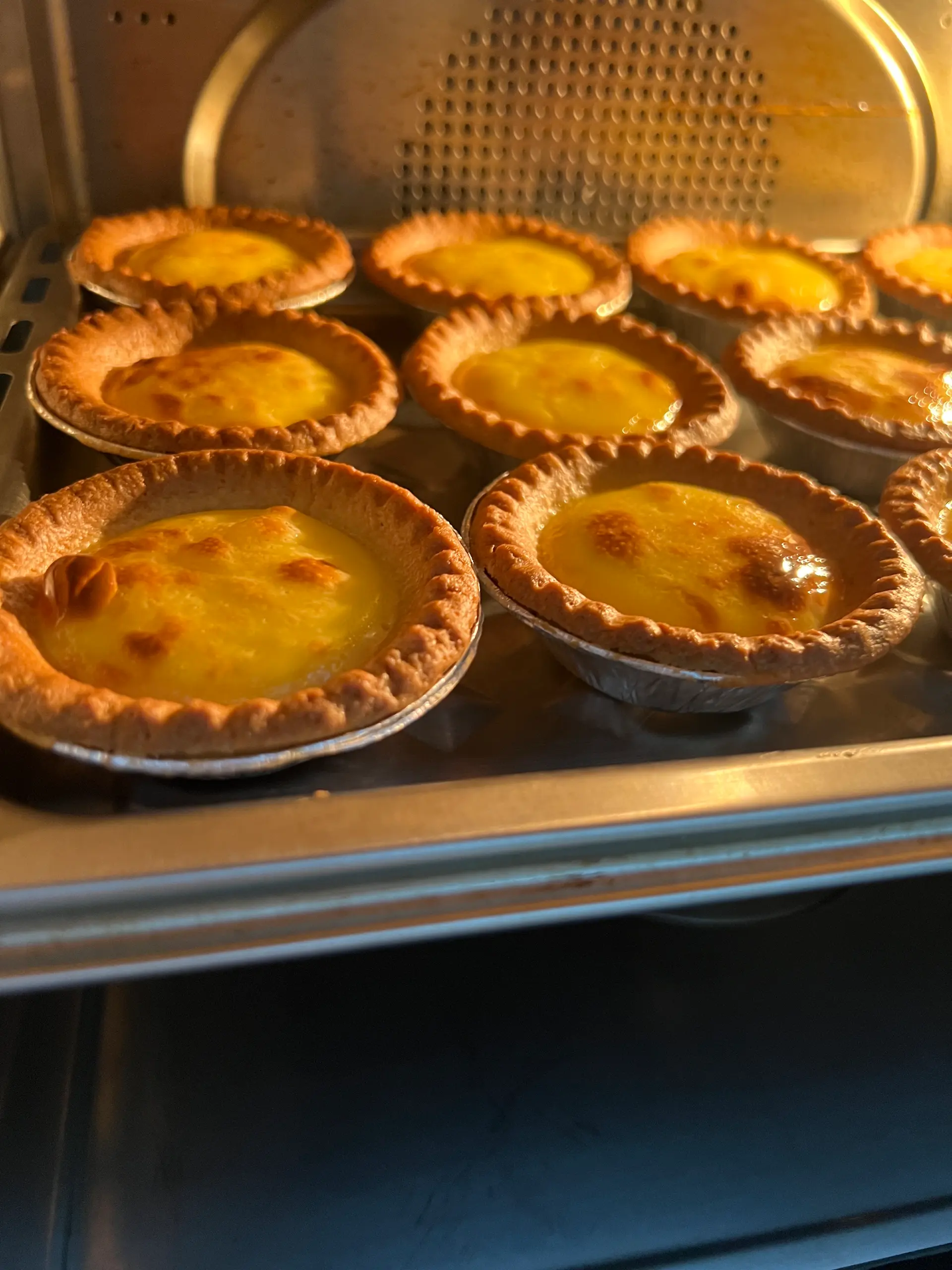 Hình ảnh Bánh Tart Trứng Đế Cookie (Egg Tart) - 4 Cái