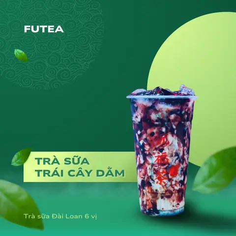 Hình ảnh Trà sữa Nho đen dằm