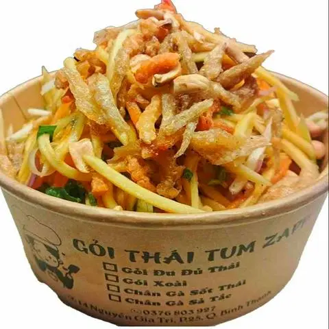 Hình ảnh Gỏi xoài tôm khô cá cơm