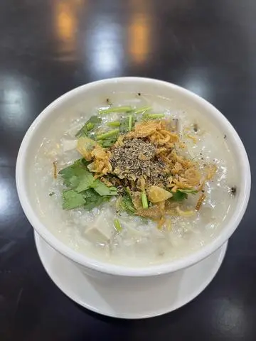 Hình ảnh Cháo nấm chay