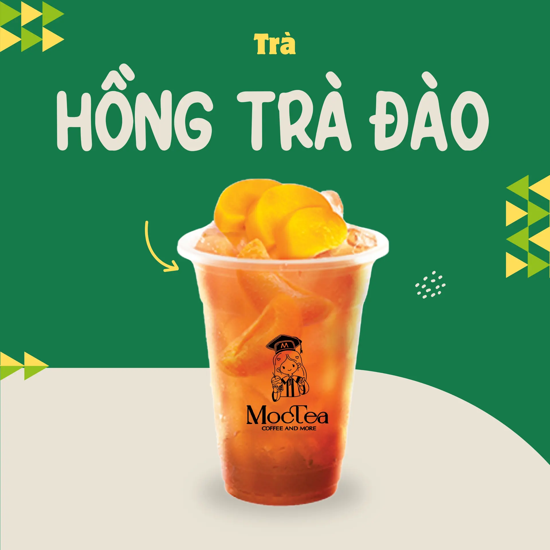 Hình ảnh Hồng trà đào