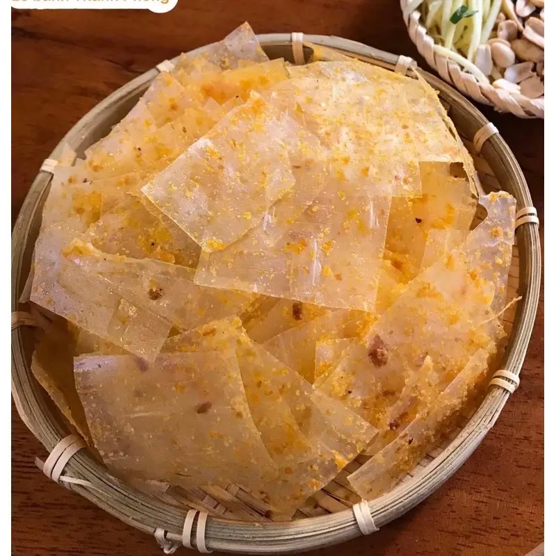 Hình ảnh Bánh tráng bơ tỏi (Đã trộn sẵn)