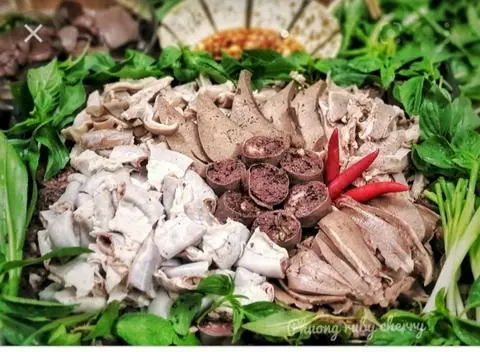 Hình ảnh Lòng nhậu kèm cháo 1 người
