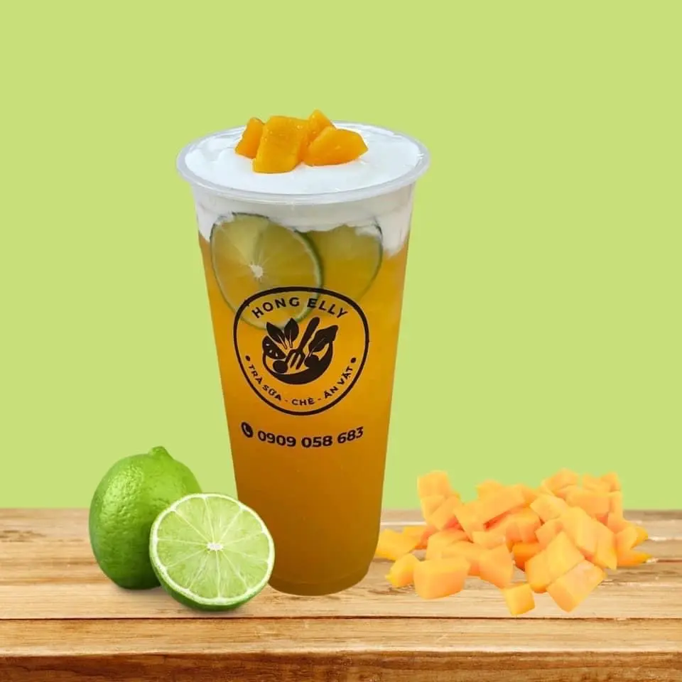 Hình ảnh Trà Xoài Kem Cheese Size lớn 700ml