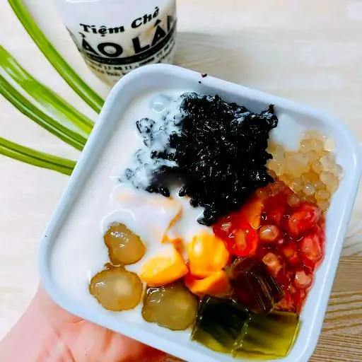 Hình ảnh Sữa chua mít nếp cẩm flan