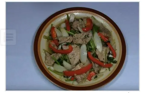 Hình ảnh Bò Xào Củ Hành