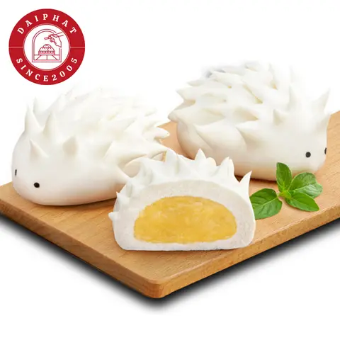Hình ảnh Bánh Bao Nhím Trắng 