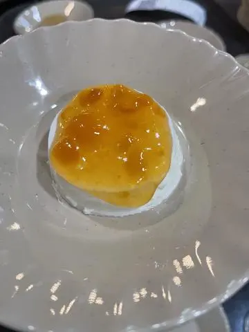 Hình ảnh Panna cotta đào