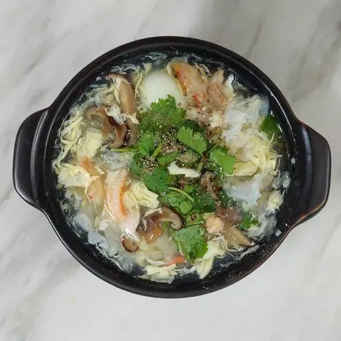 Hình ảnh Súp Cua Nấm Tuyết