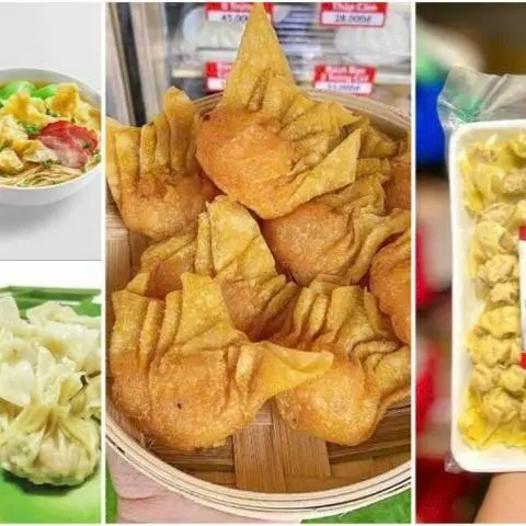 Hình ảnh hoành thánh nhân thịt chiên