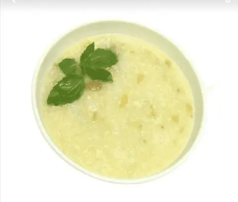 Hình ảnh Cháo trứng gà + phô mai 