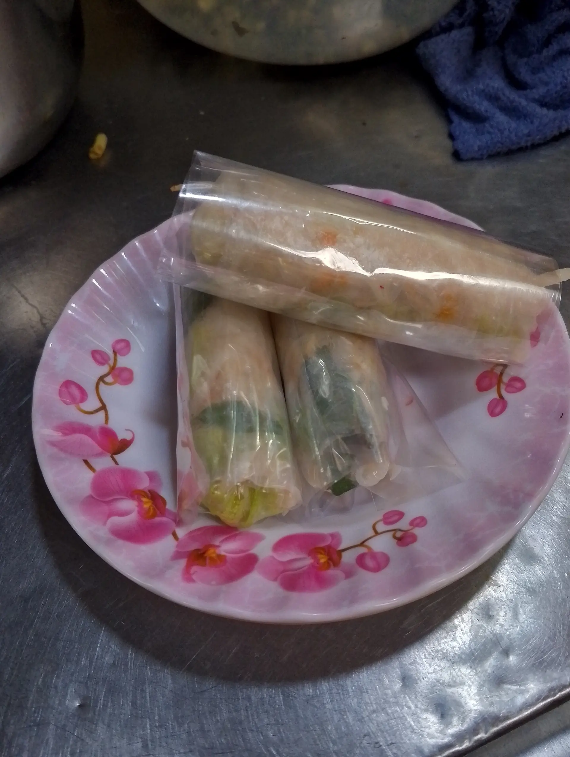 Hình ảnh gỏi cuốn chay 3 cuốn 