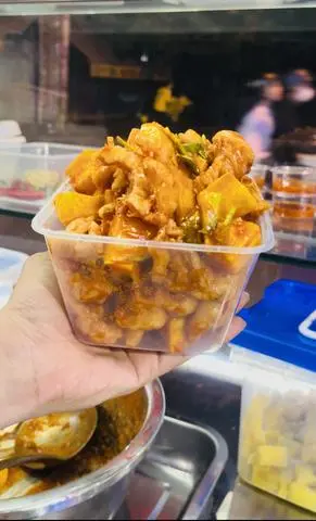 Hình ảnh chân gà sốt thái size vừa