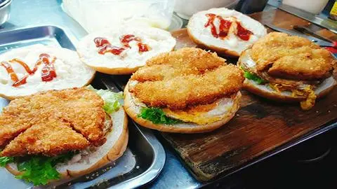 Hình ảnh Hamburger Gà