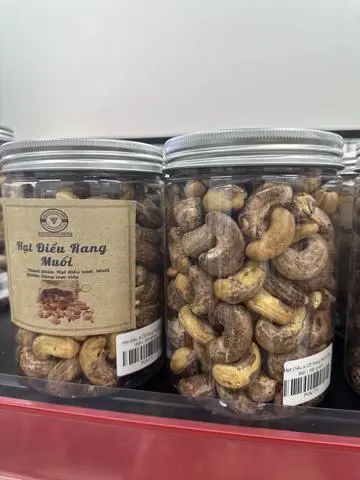 Hình ảnh Hạt điều cồ rang muối (350g)
