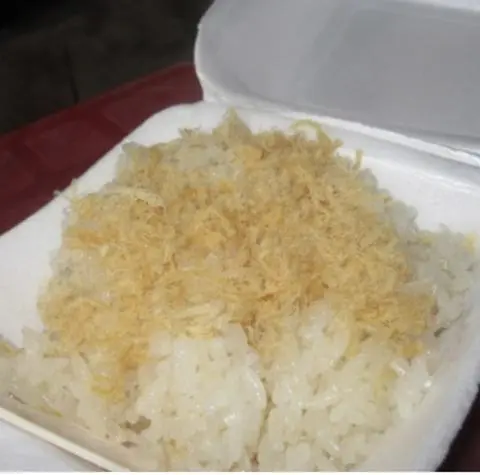 Hình ảnh Xôi mặn bơ pate + Chà Bông hành phi