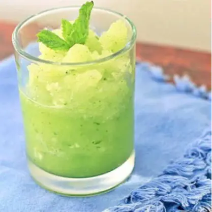 Hình ảnh Siro đá bào bạc hà