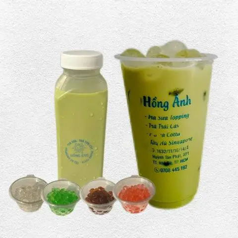 Hình ảnh Trà sữa Thái xanh trân châu 3Q
