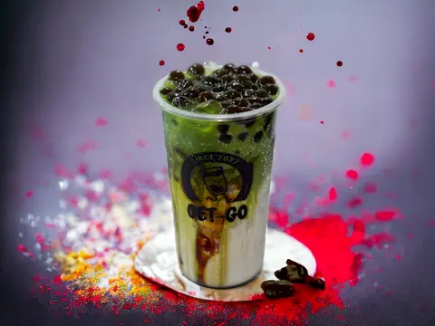 Hình ảnh Matcha trân châu đường đen