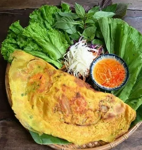 Hình ảnh Bánh Xèo Bò Mực