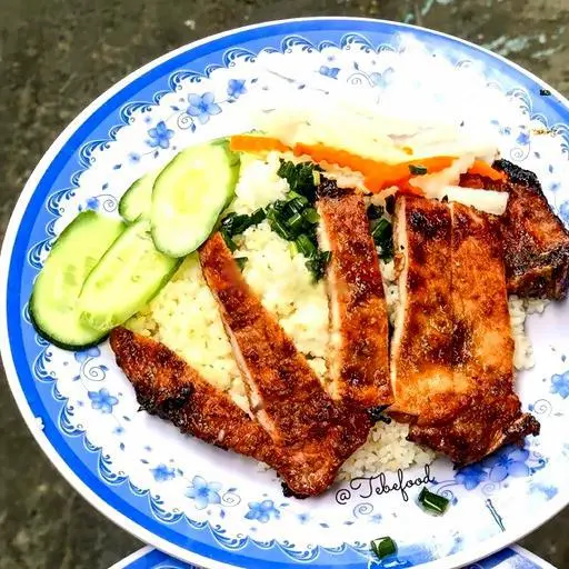 Hình ảnh Cơm SƯỜN NƯỚNG/ Steamed Broken Rice with Grilled Pork Chop