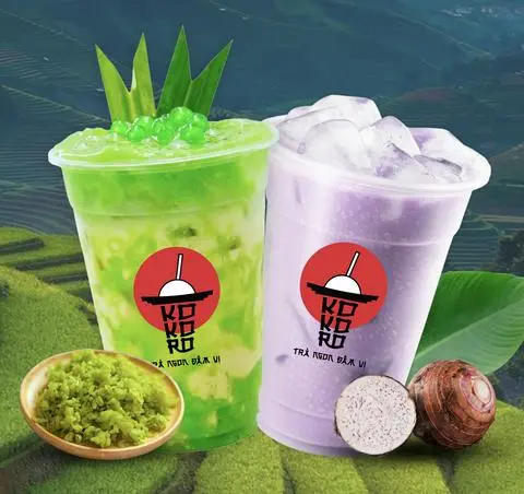 Hình ảnh Combo siêu hời (1 olong cốm non L+ 1 trà sữa sốt khoai môn L)