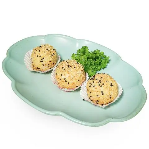 Hình ảnh Bánh Mè Khoai Tím (3 viên)