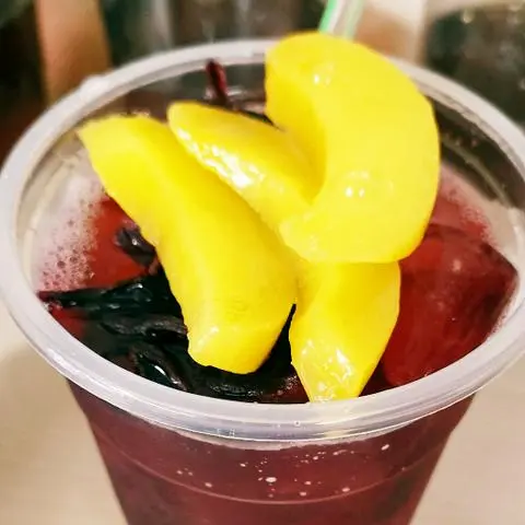 Hình ảnh trà atisô đào (ly nhỏ)