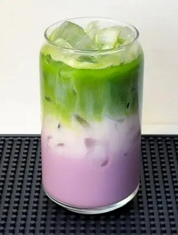 Hình ảnh Khoai Môn Matcha Latte