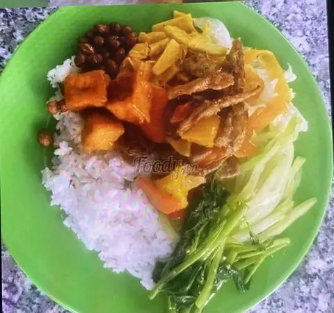 Hình ảnh Cơm thập cẩm + cà tím