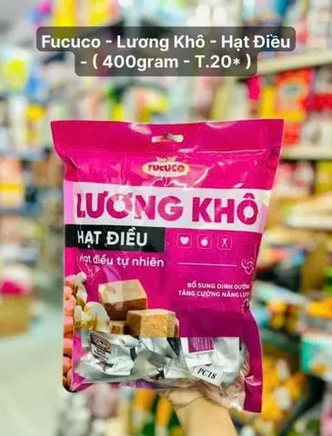 Hình ảnh Lương khô vị hạt điều