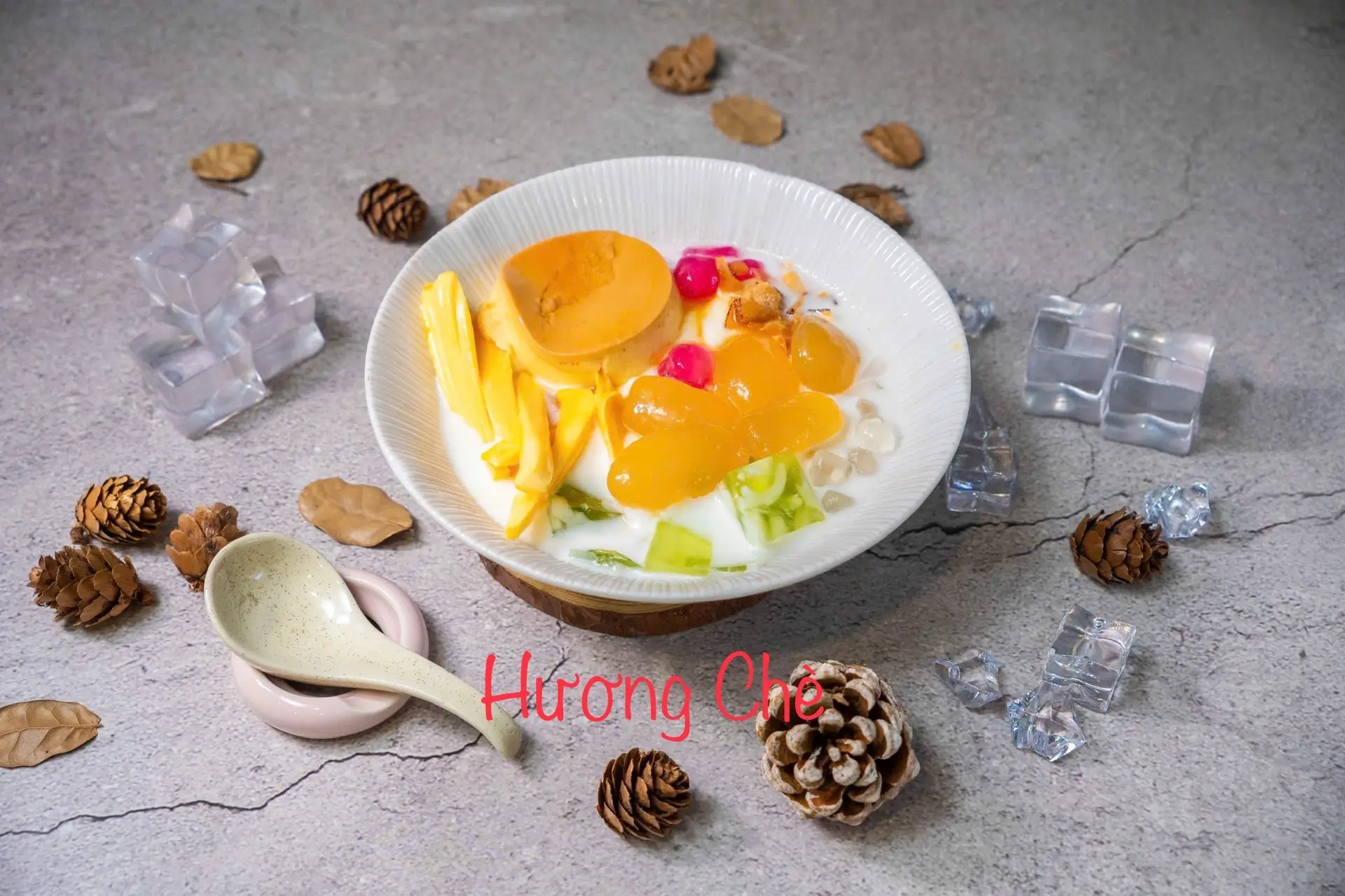 Hình ảnh Sữa chua mít đác caramen