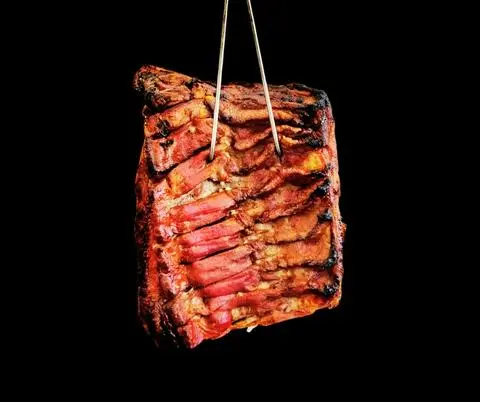 Hình ảnh 250G Thịt Sườn Heo Quay - Roasted Pork Rib -  燒腩骨