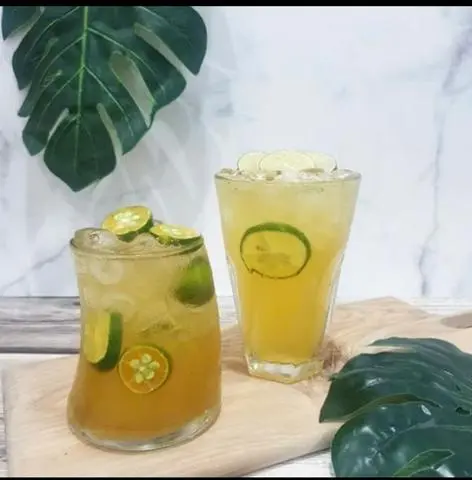 Hình ảnh trà xoài trân châu 