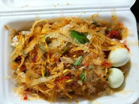 Hình ảnh bánh tráng trộn