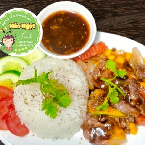 Hình ảnh CƠM BÒ SỐT TIÊU ĐEN 