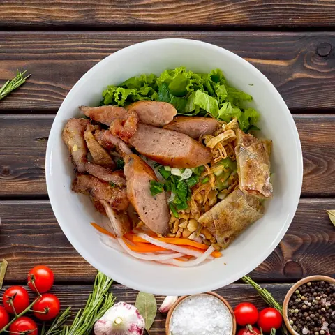 Hình ảnh Bún đầy đủ