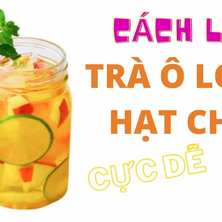 Hình ảnh Trà oloong hạt chia