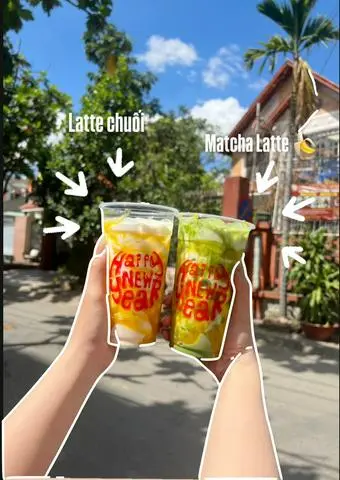 Hình ảnh Matcha Latte Chuối