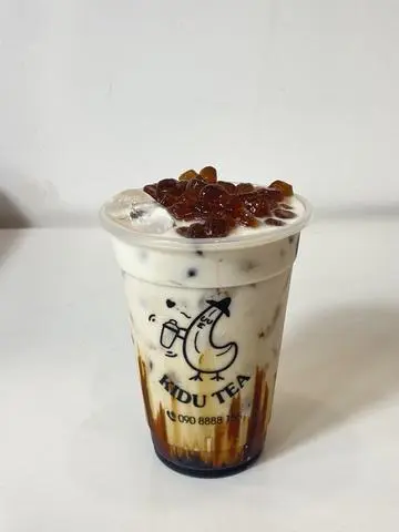 Hình ảnh Sữa tươi trân châu đường đen