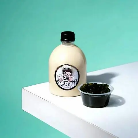 Hình ảnh Trà sữa olong nhài đậm vị - nửa lít