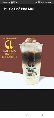 Hình ảnh Cà phê phô mai