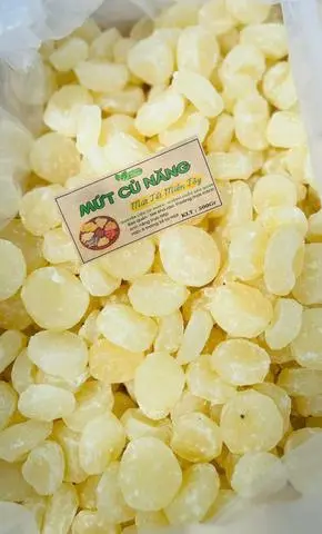 Hình ảnh Mứt củ năng ít đường hũ 500gr loại ngon