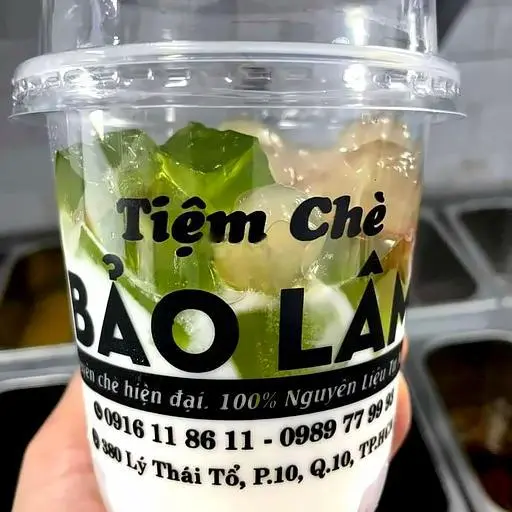 Hình ảnh Sữa chua trân châu thạch lá nếp
