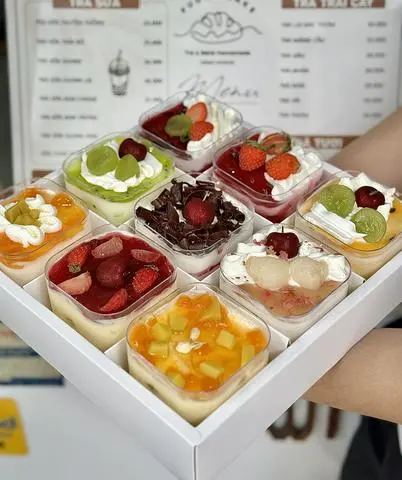 Hình ảnh Set 9 bánh mousse trái cây