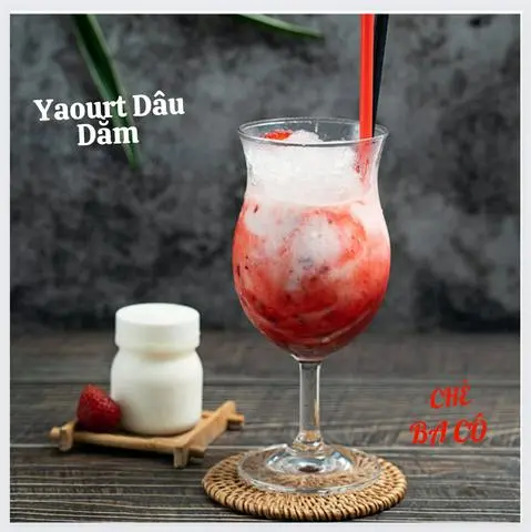 Hình ảnh Yaourt dâu dằm