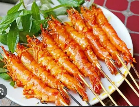 Hình ảnh Tôm nướng muối ớt