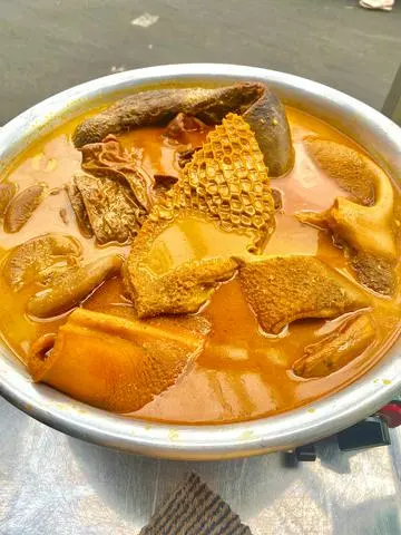 Hình ảnh 1 kí phá Lấu bò + tặng 5 ổ bánh mì 