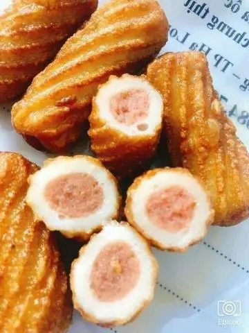 Hình ảnh Chả mực xoắn ống